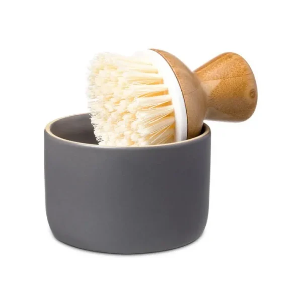Brosse à vaisselle ronde avec base céramique, full circle®