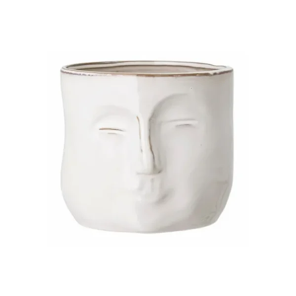 Cache pot Ignacia blanc, Bloomingville