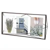 Cadre 3 photos double-paroi verre Prisma, Umbra