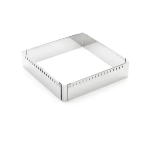 Cadre carré extensible inox de 20 à 37 cm, de Buyer