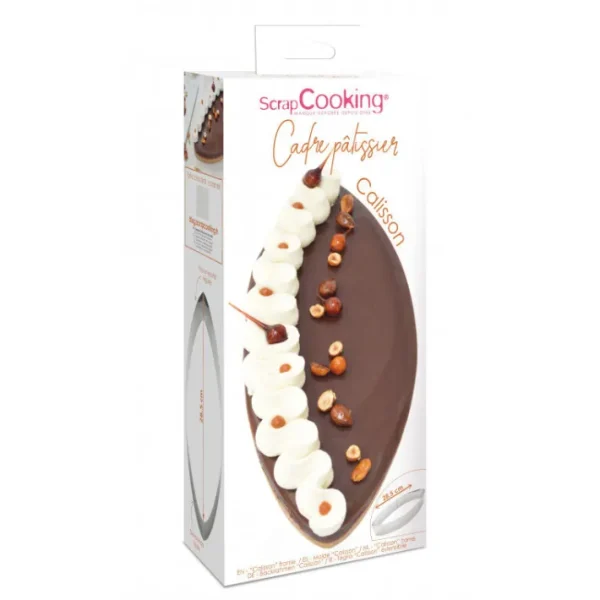 Cadre pâtissier calisson inox, ScrapCooking