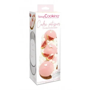 Cadre pâtissier extensible ovale, ScrapCooking