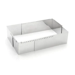 Cadre rectangle extensible inox de 21,5 à 40 cm, de Buyer