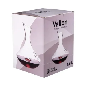 Carafe à décanter Vallon 1.8 L, Table Passion