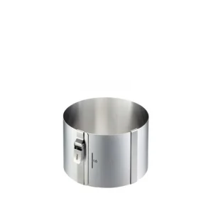 Cercle à gâteaux extensible inox Rondo Clip, Gefu