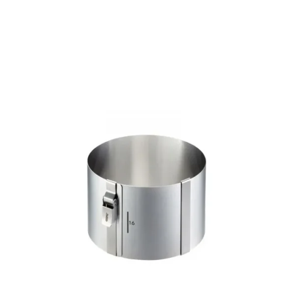 Cercle à gâteaux extensible inox Rondo Clip, Gefu