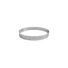 Cercle à tarte inox perforé en inox H35 mm, GOBEL