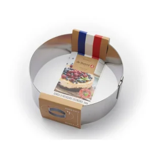 Cercle extensible inox de 18 à 36 cm, de Buyer