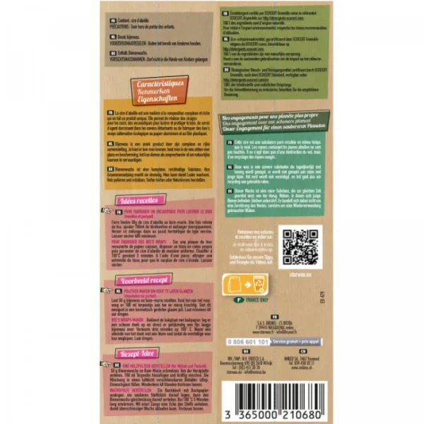 Cire d'abeilles Ecocert, Starwax Fabulous