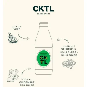 CKTL Moscow Mule sans alcool, JNPR