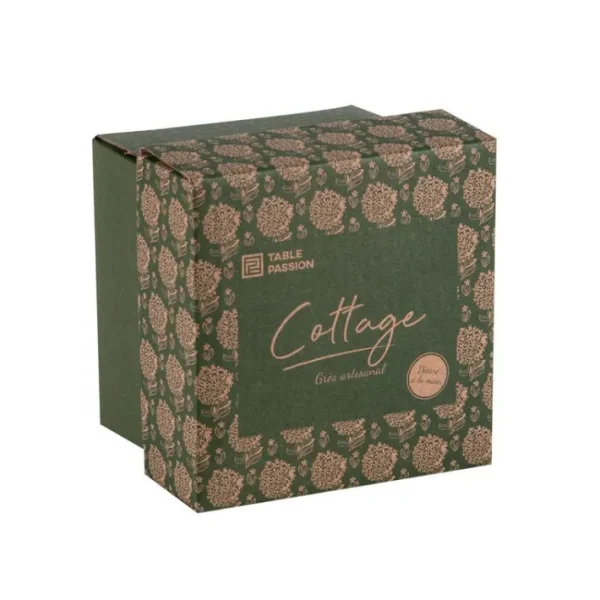 Coffret 4 coquetiers Cottage, Table Passion