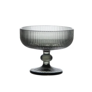 Coffret 6 coupes à glace 35 cl Dolce Gris, Table Passion