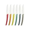 Coffret 6 couteaux à steak Quartz Multicolore, Guy Degrenne