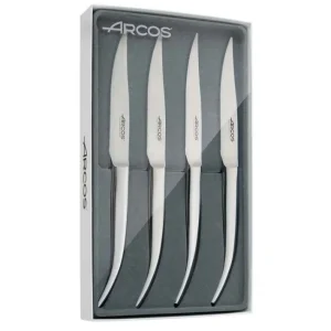 Coffret 4 couteaux à Steak Origin Inox, Arcos