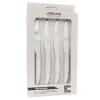 Coffret 4 couteaux à Steak Microdenté Mesa Blanc, Arcos