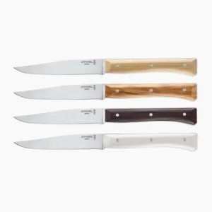 Coffret 4 couteaux de table Facette Panaché, Opinel