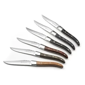 Coffret 6 Couteaux Steak Louis Lou Laguiole®, Amefa