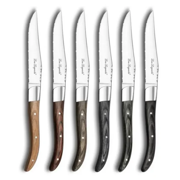 Coffret 6 Couteaux Steak Louis Lou Laguiole®, Amefa