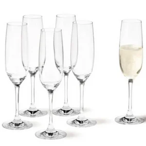 Coffret 6 flûtes à champagne Ciao+, Léonardo