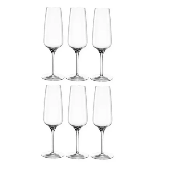 Coffret 6 flûtes à champagne Cesti, Léonardo