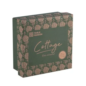 Coffret 4 gobelets 15 cl Cottage, Table Passion
