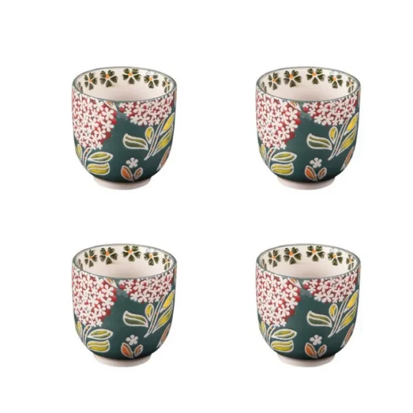Coffret 4 gobelets 15 cl Cottage, Table Passion