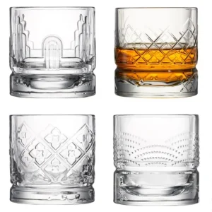 Coffret 4 gobelets à Whisky Dandy , La Rochère