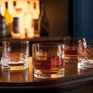 Coffret 4 gobelets à Whisky Dandy , La Rochère