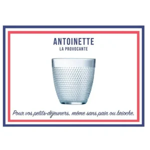 Coffret 6 Gobelets Antoinette 31 cl, Le Verre Français