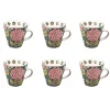 Coffret 6 tasses 17 cl Cottage, Table Passion
