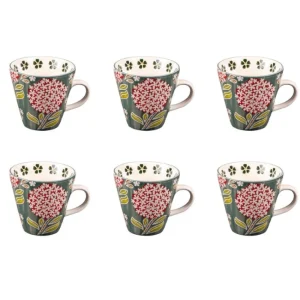 Coffret 6 tasses 17 cl Cottage, Table Passion