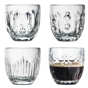 Coffret 4 tasses expresso 10 cl Troquet, La Rochère