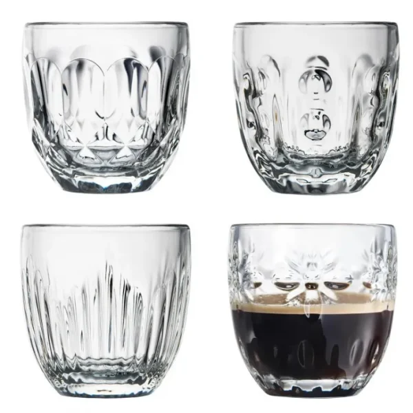 Coffret 4 tasses expresso 10 cl Troquet, La Rochère