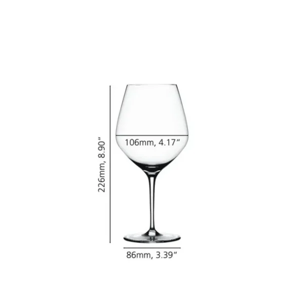 Coffret 4 verres à Bourgogne Authentis, Spiegelau