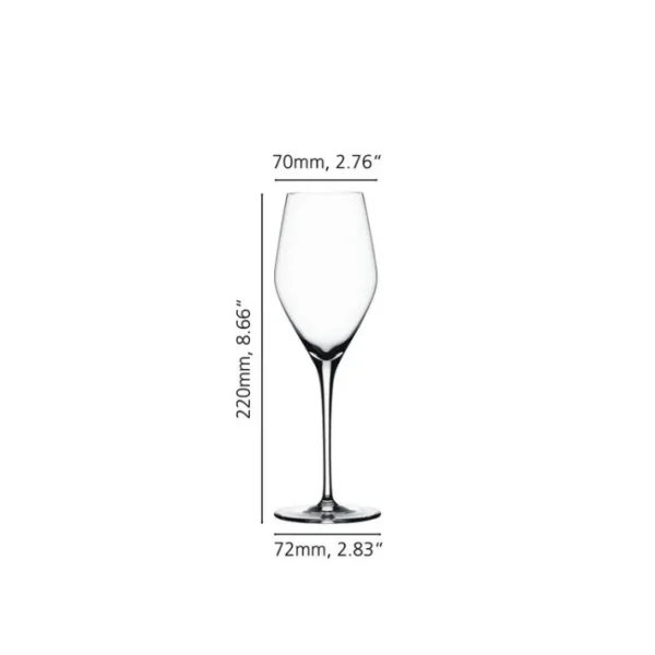 Coffret 4 verres à Champagne Authentis, Spiegelau