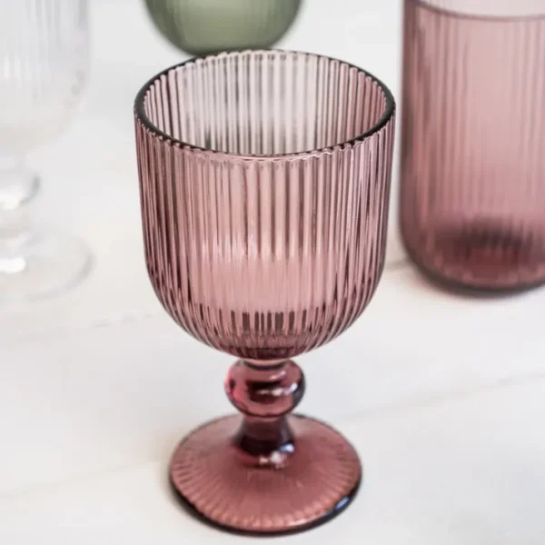 Coffret 6 verres 25 cl Dolce Rose, Table Passion