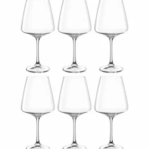 Coffret 6 verres à vin 66 cl Paladino, Léonardo