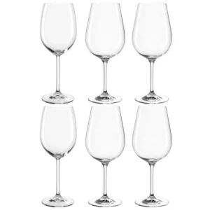 Coffret 6 verres à vin rouge 46 cl Daily, Léonardo