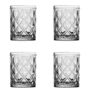 Coffret 4 verres Dubaï Transparent, WD Lifestyle