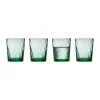 Coffret 4 verres Vienna Green, Lyngby Glas