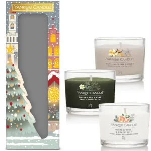 Coffret cadeau 3 mini bougies, Yankee Candle