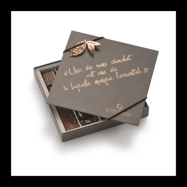 Coffret de 23 chocolats Edition "Citation", Vincent Guerlais