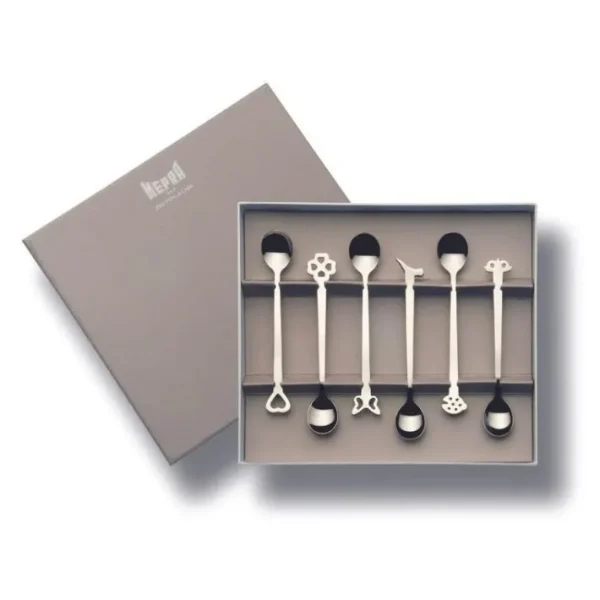 Coffret de 6 Cuillères à moka Evento, Mepra