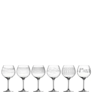 Coffret de 6 verres à Bourgogne Casella, Léonardo