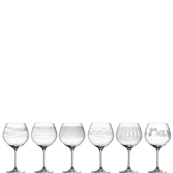 Coffret de 6 verres à Bourgogne Casella, Léonardo