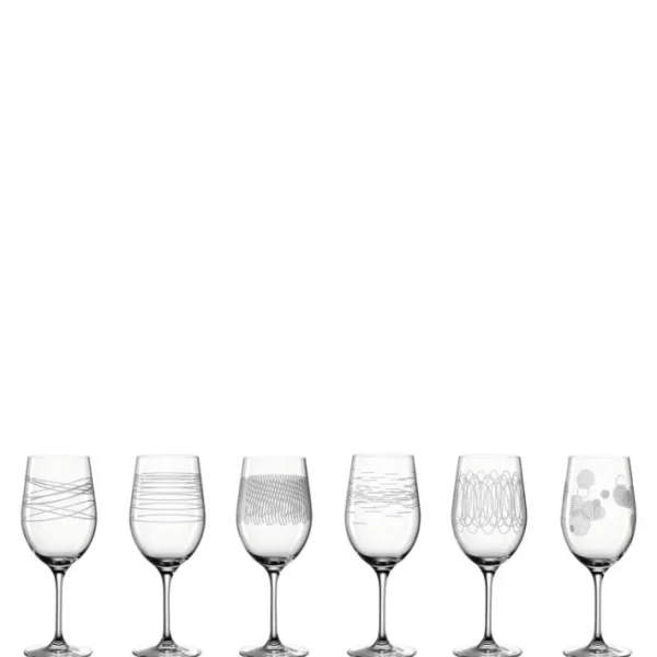 Coffret de 6 verres à vin Casella, Léonardo
