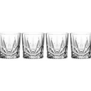 Coffret de 4 verres à whisky 33cl Capri, Léonardo