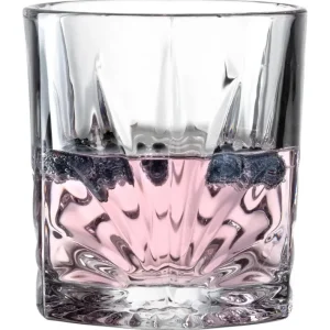 Coffret de 4 verres à whisky 33cl Capri, Léonardo