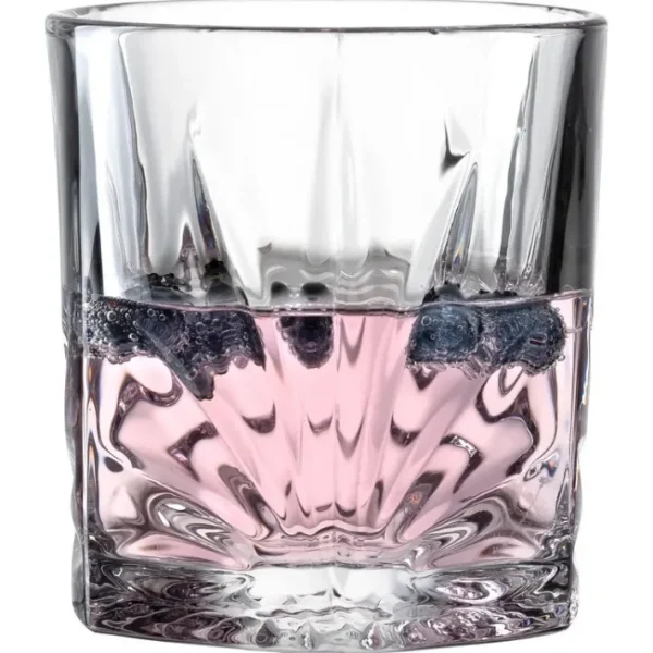 Coffret de 4 verres à whisky 33cl Capri, Léonardo
