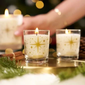 Coffret duo de mini bougies Noël Sapin Exquis, Estéban